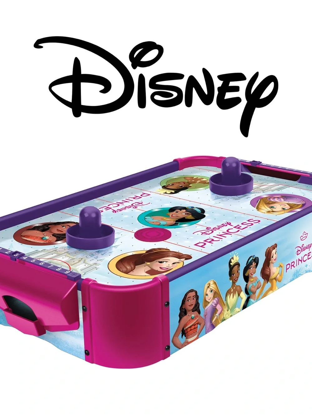 Disney Princess Electronic Tabletop Air Hockey – Brand New in Box!